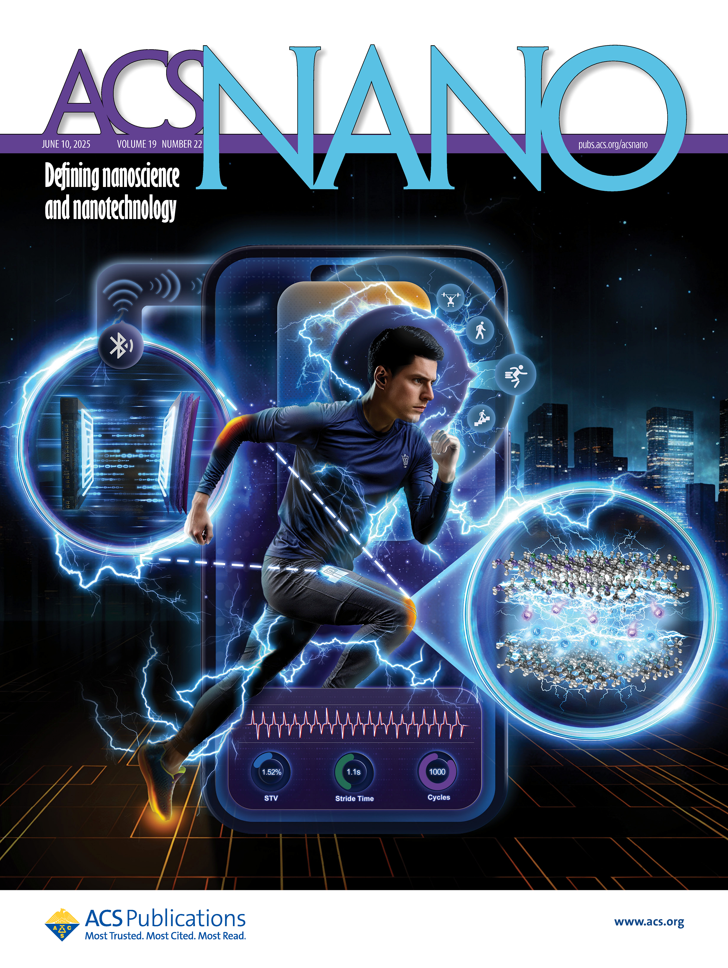 cover image on ACS Nano